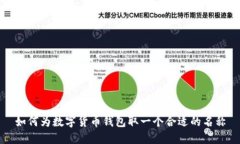 如何为数字货币钱包取一个合适的名称