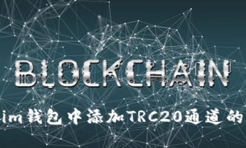 : 如何在im钱包中添加TRC20通道的详细步骤